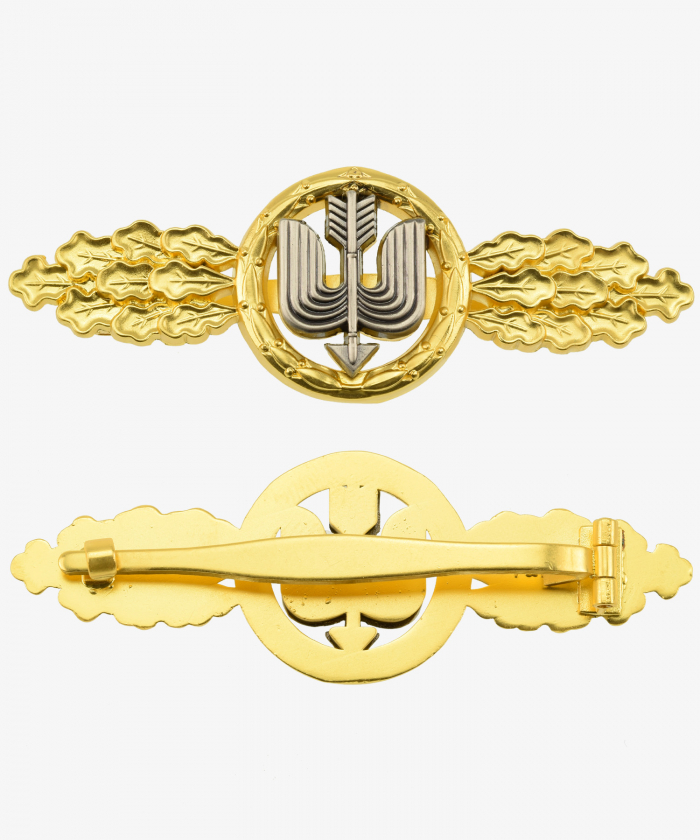 Luftwaffe front flight clasp for night fighters in gold